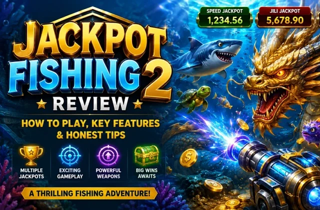 JILI Mega Fishing turret cannon and 950x Giant Octopus boss wheel