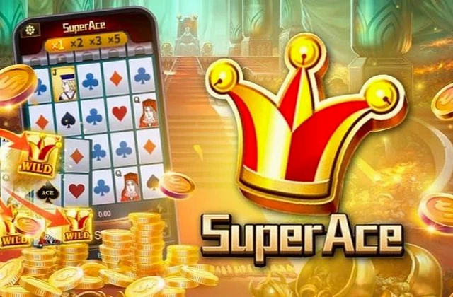JILI Super Ace 97.00% RTP slot card with Golden Joker wilds